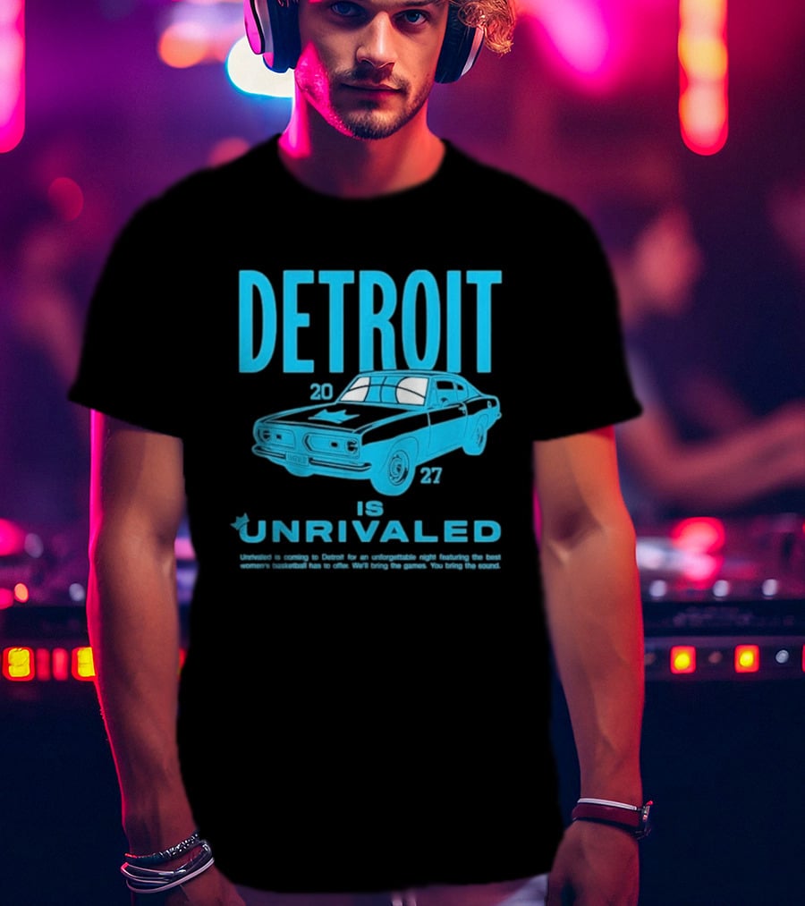 Detroit 2027 Is Unrivaled Season 3 Car Tour T-Shirt