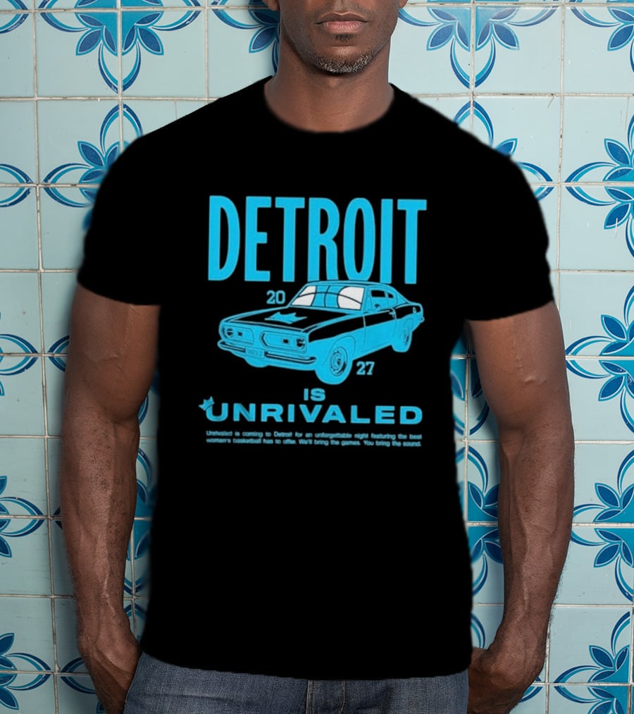 Detroit 2027 Is Unrivaled Season 3 Car Tour T-Shirt