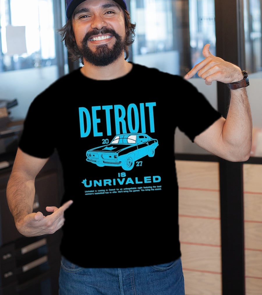 Detroit 2027 Is Unrivaled Season 3 Car Tour T-Shirt