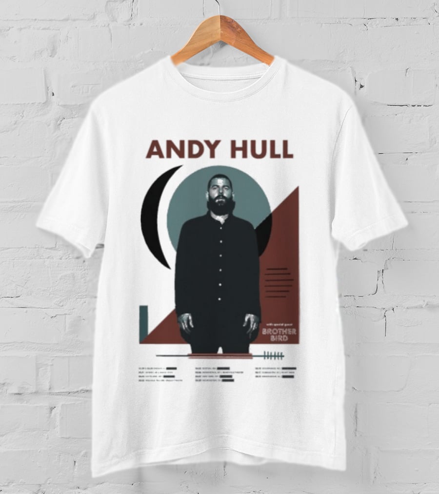 Andy Hull Brother Bird 2026 Tour Manchester Orchestra Solo T-Shirt