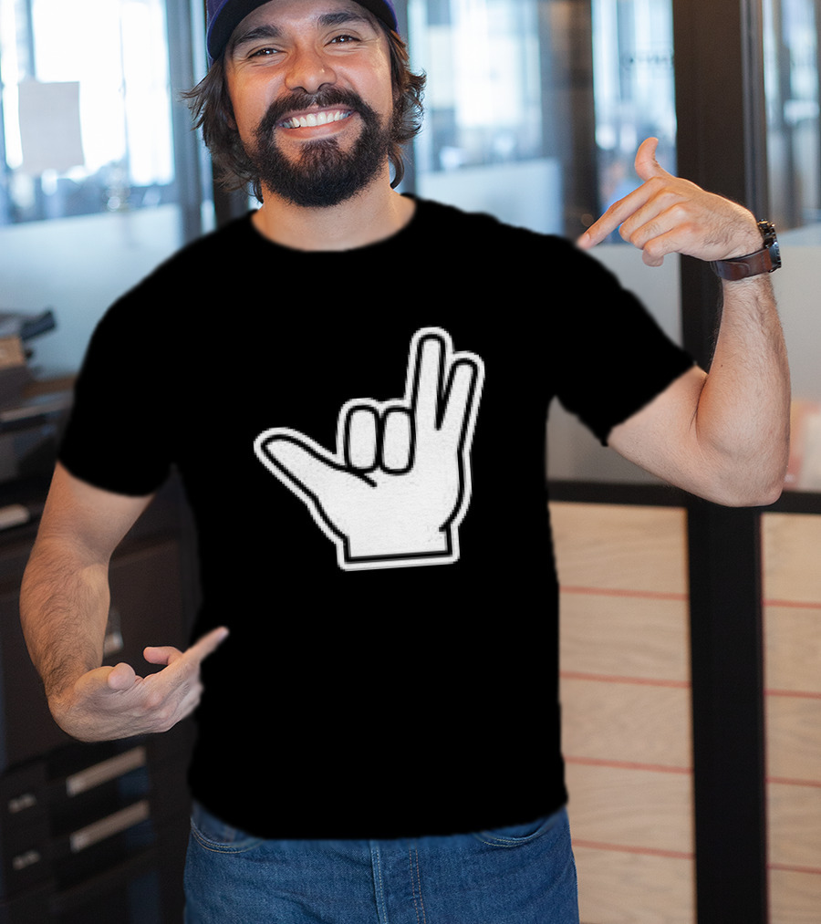 8Ro8 Shop Hammajang Shaka Hand Gesture T-Shirt