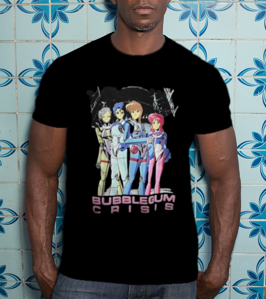 Bubblegum Crisis Female Warriors Cyberpunk Hardsuits Anime T-Shirt