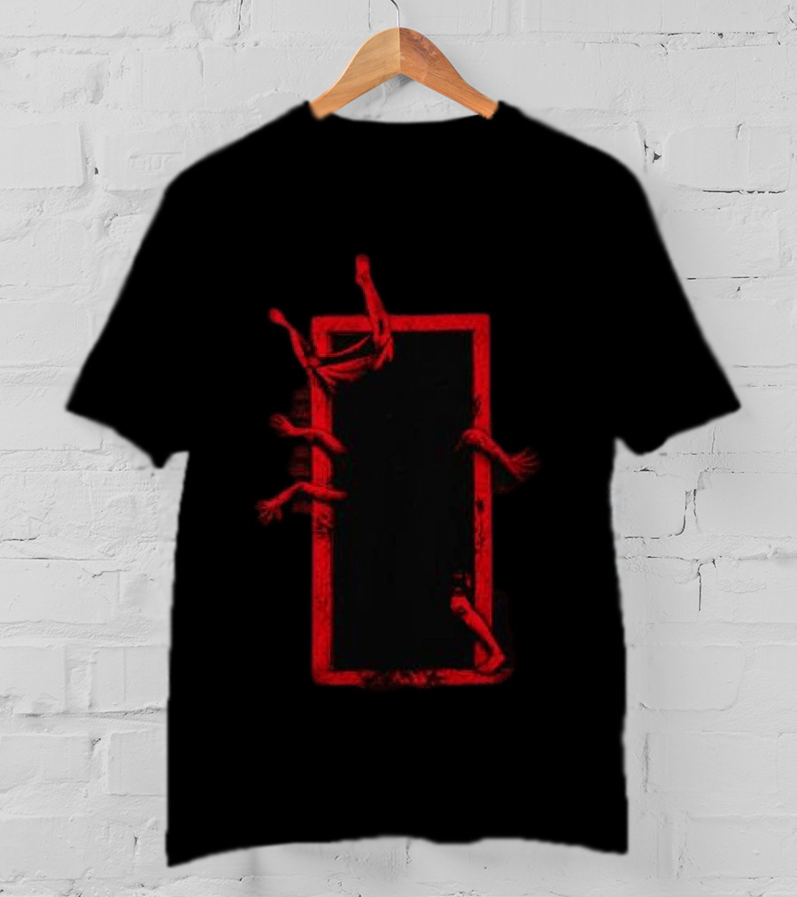 Heavy Spoilers Evil Inside Creepy Hands Shadow Box T-Shirt
