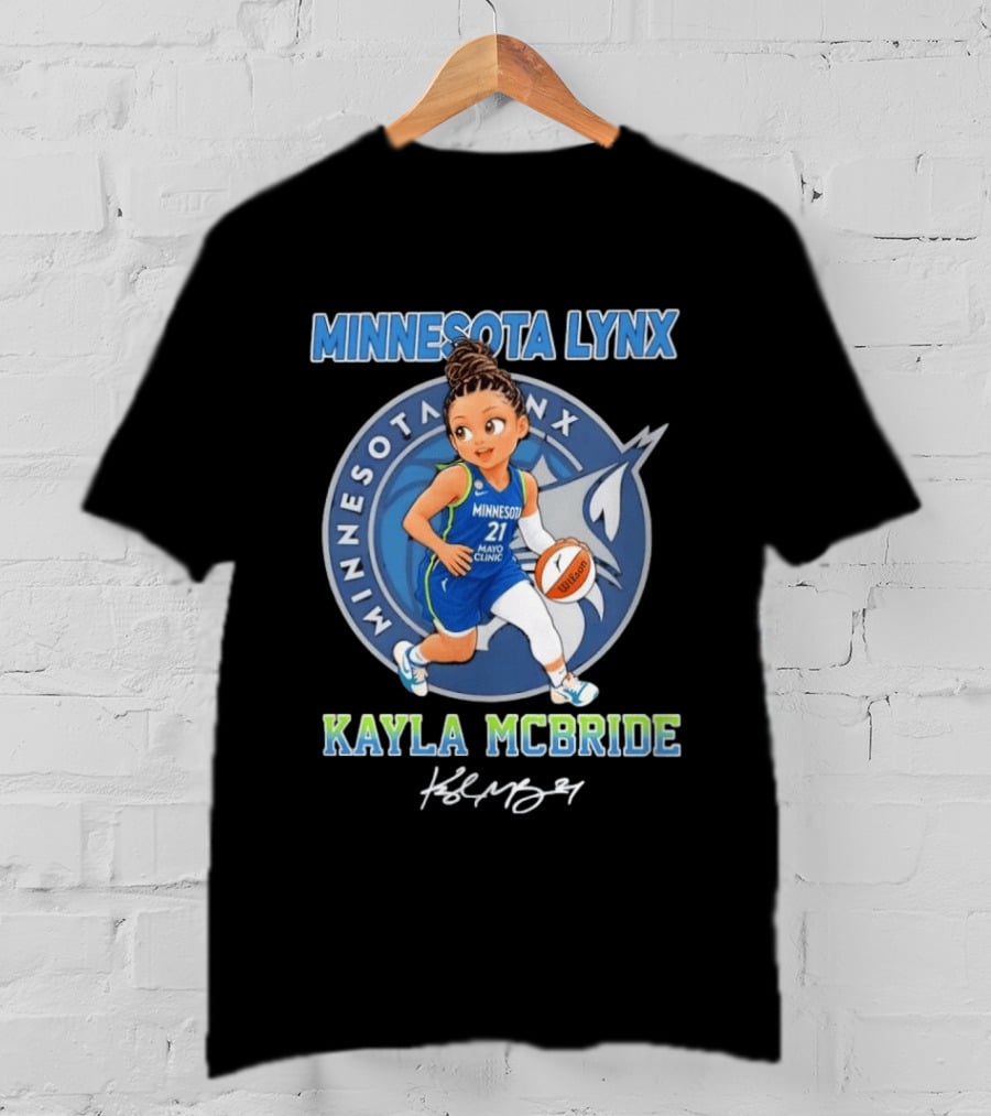Kayla McBride No 21 Minnesota Lynx Chibi Basketball Player T-Shirt