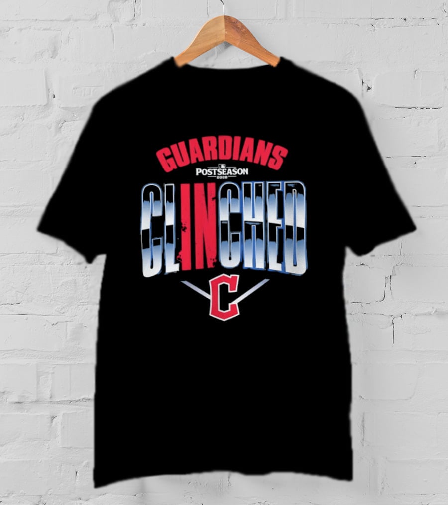 Cleveland Guardians Clinched 2026 MLB Postseason T-Shirt
