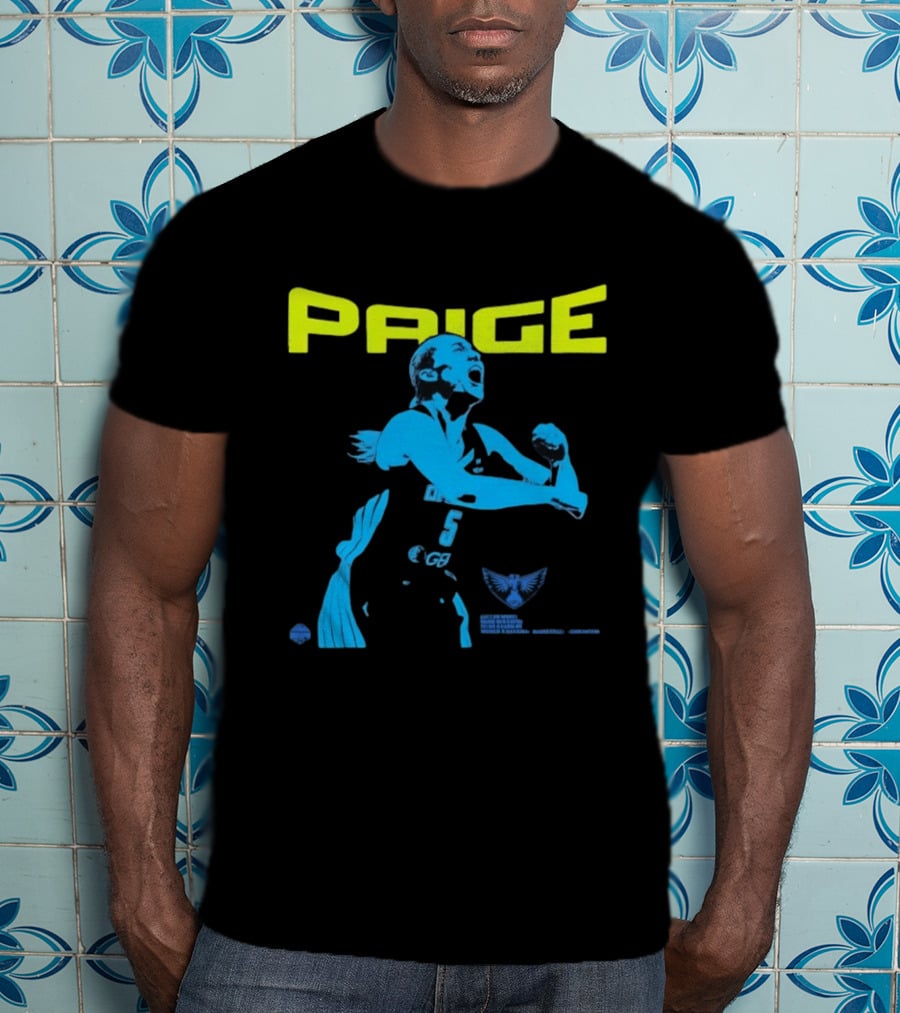 Dallas Wings Paige Basketball Number 5 Sports T-Shirt