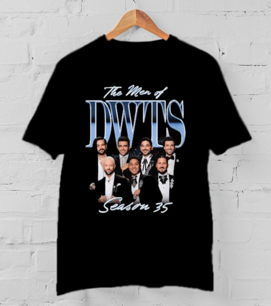 The Men Of DWTS Dancing With The Stars Season 35 T-Shirt