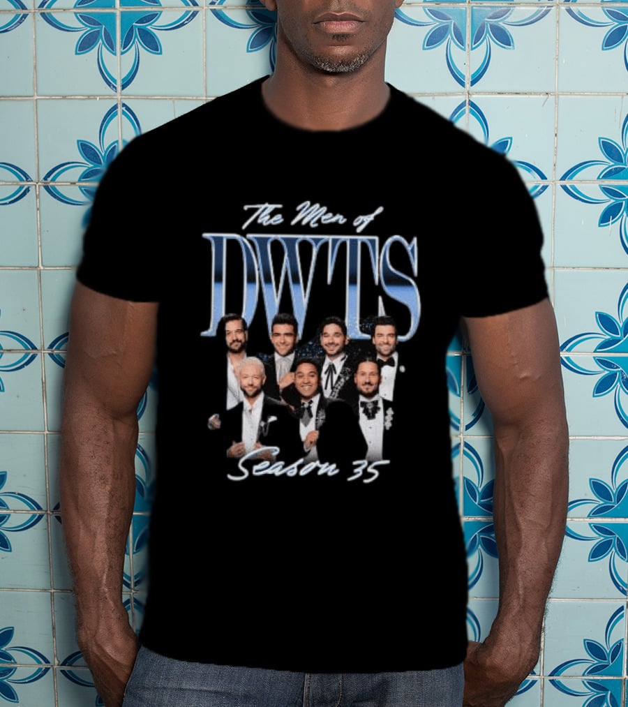 The Men Of DWTS Dancing With The Stars Season 35 T-Shirt