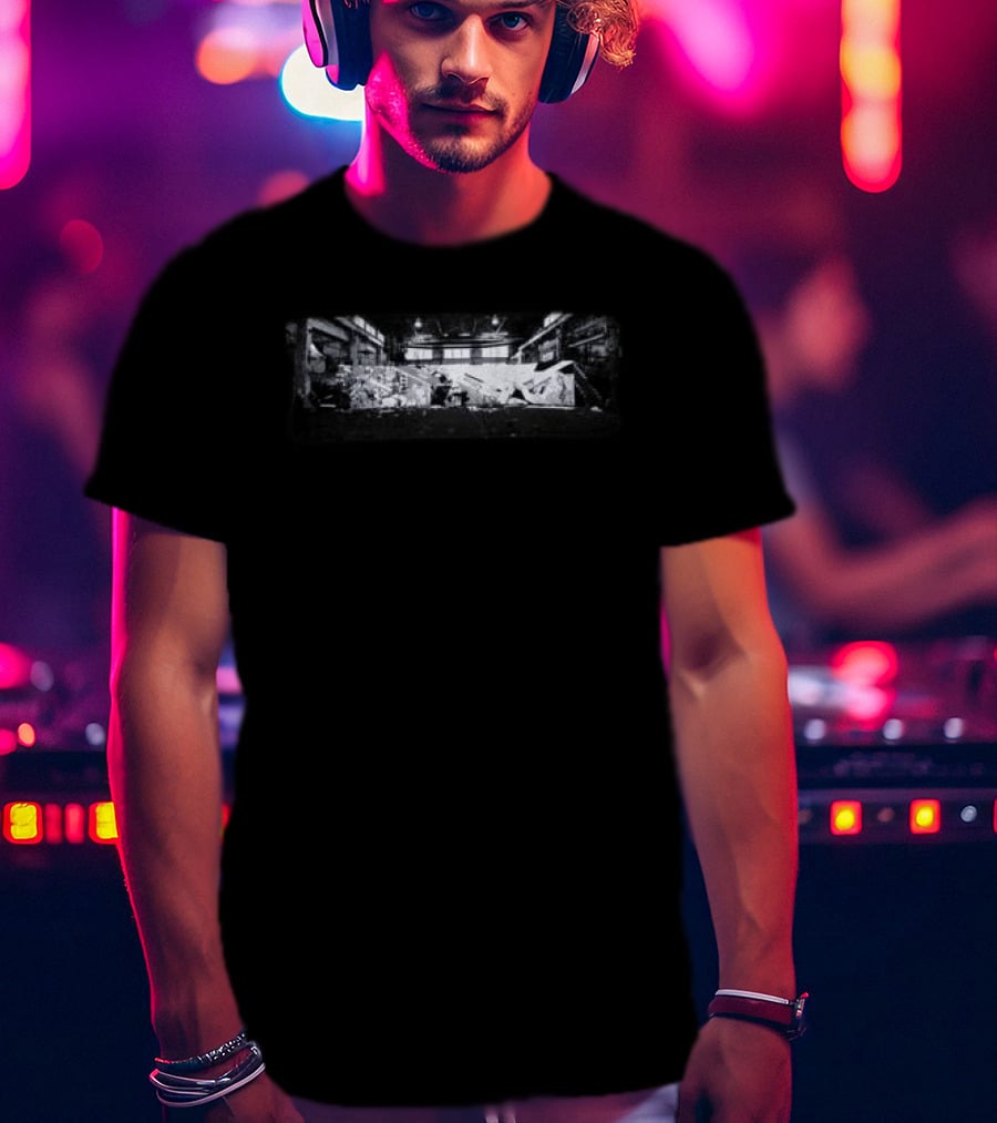 Linkin Park Meteora Warehouse Graffiti Art Progress T-Shirt