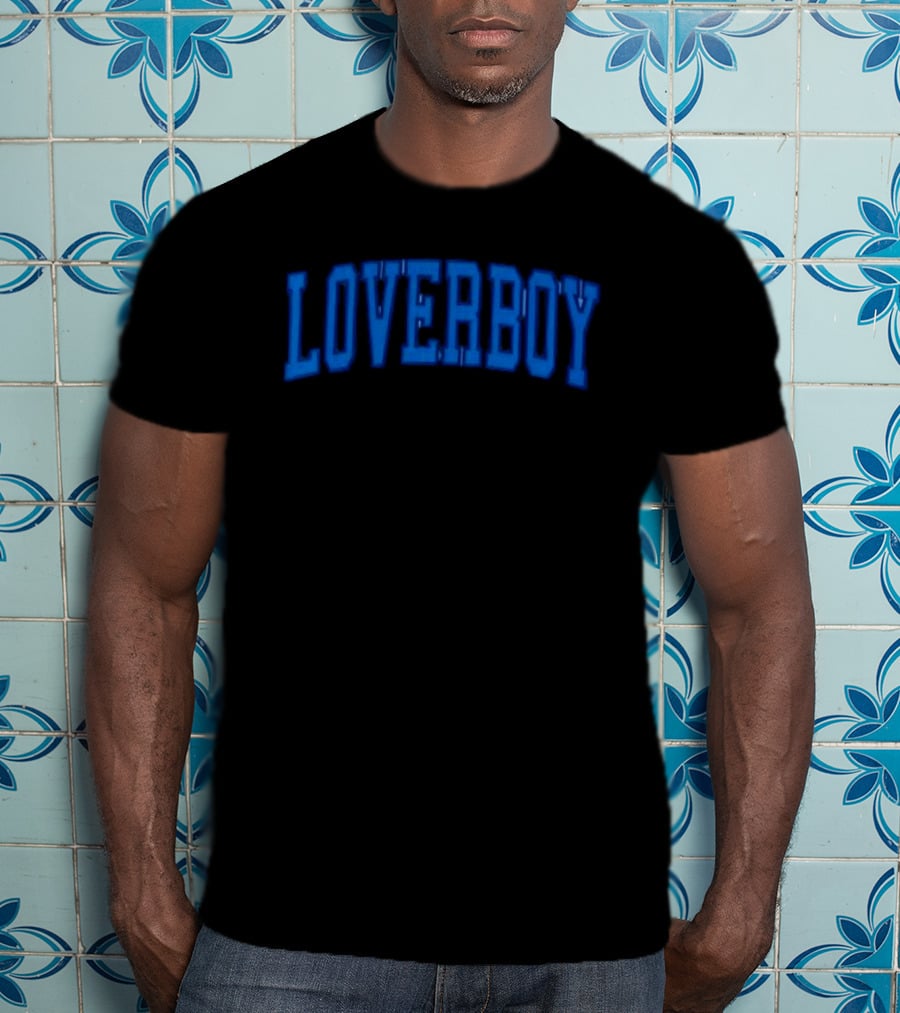 Loverboy Store September Mockneck Collection T-Shirt