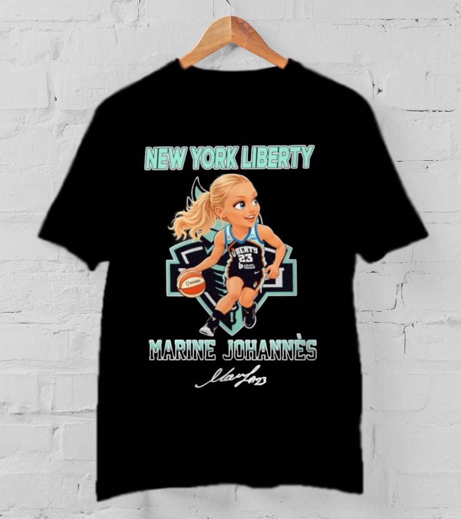 New York Liberty Marine Johannès No 23 Chibi T-Shirt