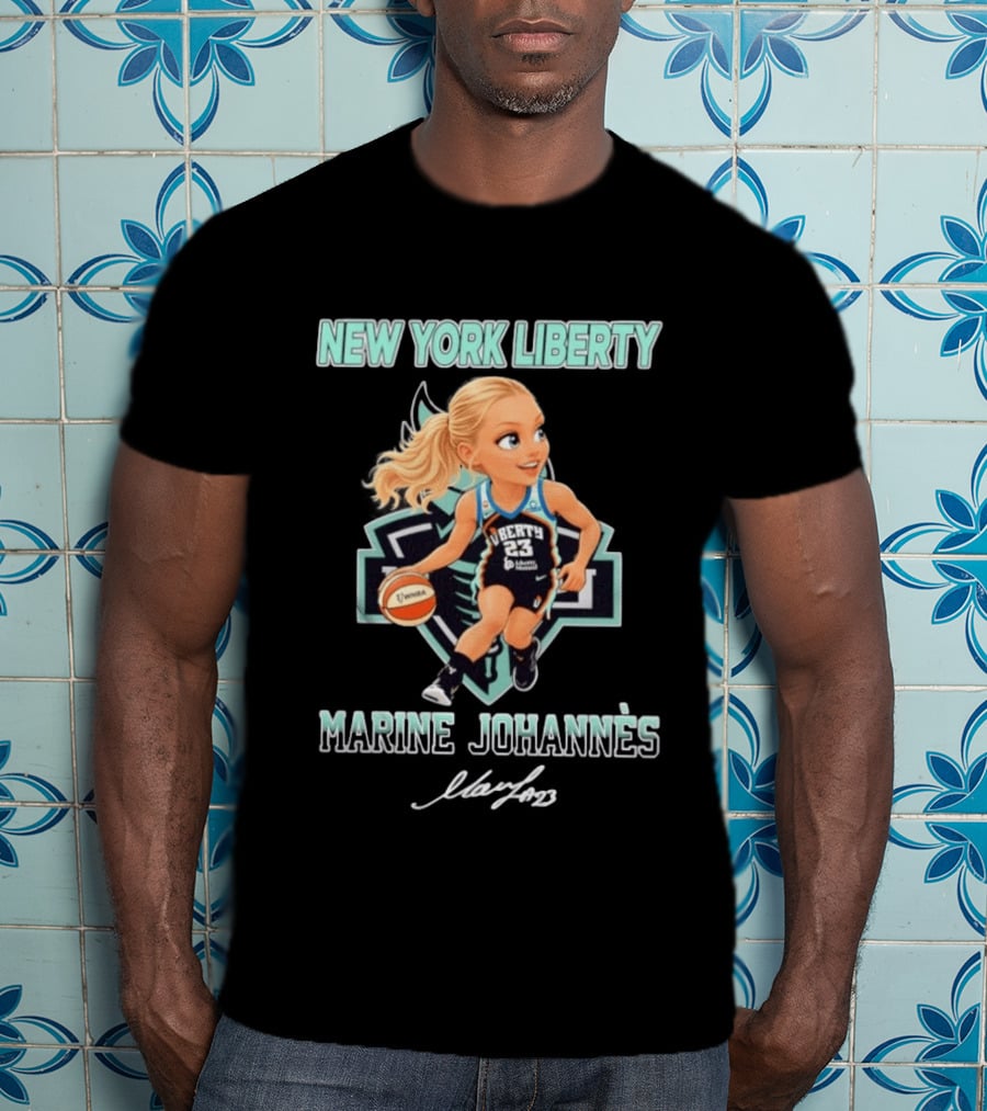 New York Liberty Marine Johannès No 23 Chibi T-Shirt