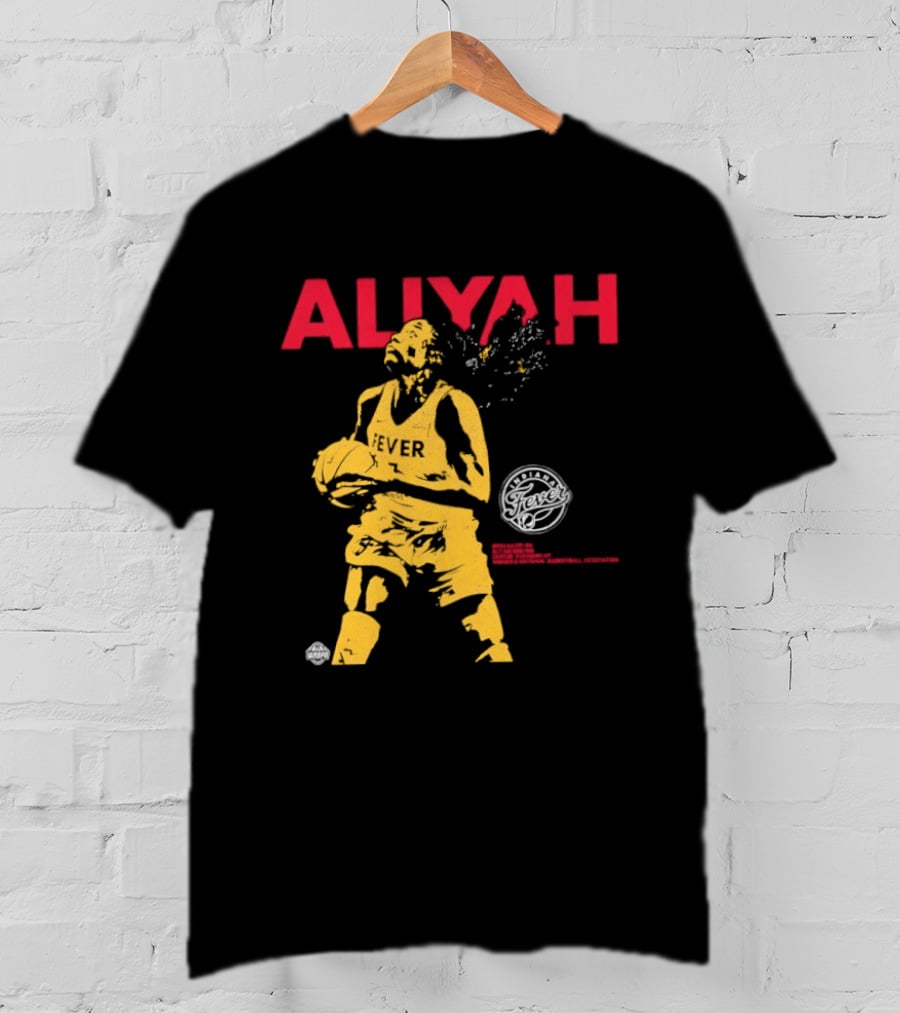 Indiana Fever Aliyah Basketball Player T-Shirt