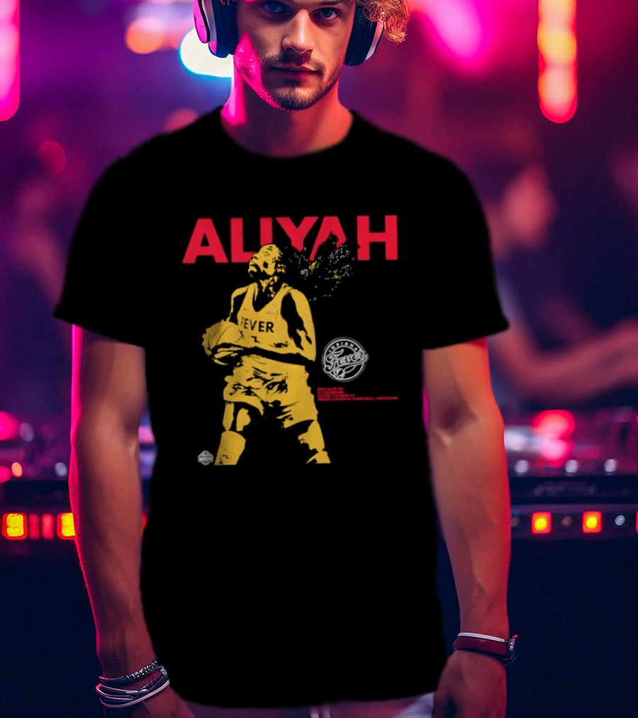Indiana Fever Aliyah Basketball Player T-Shirt