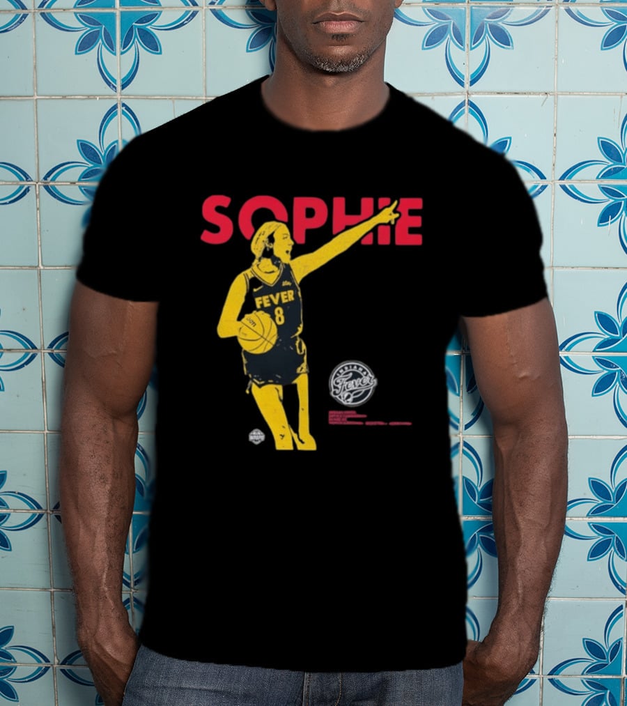 Sophie Cunningham Indiana Fever Basketball Number 8 T-Shirt