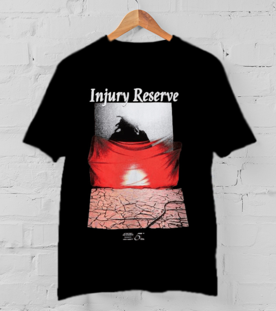 Injury Reserve Stage With Surreal Red And Black T-Shirt