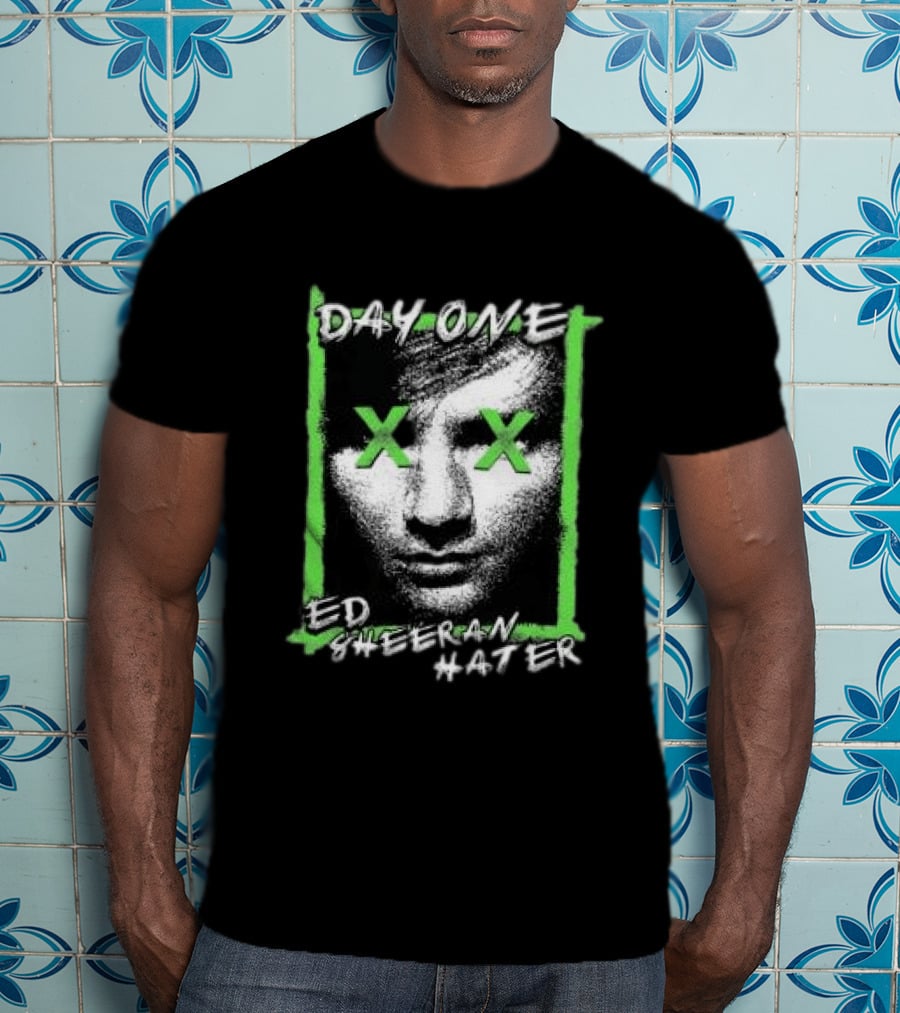 Day One Ed Sheeran Hater Punkwithacamera Clay Graham Ringer T-Shirt