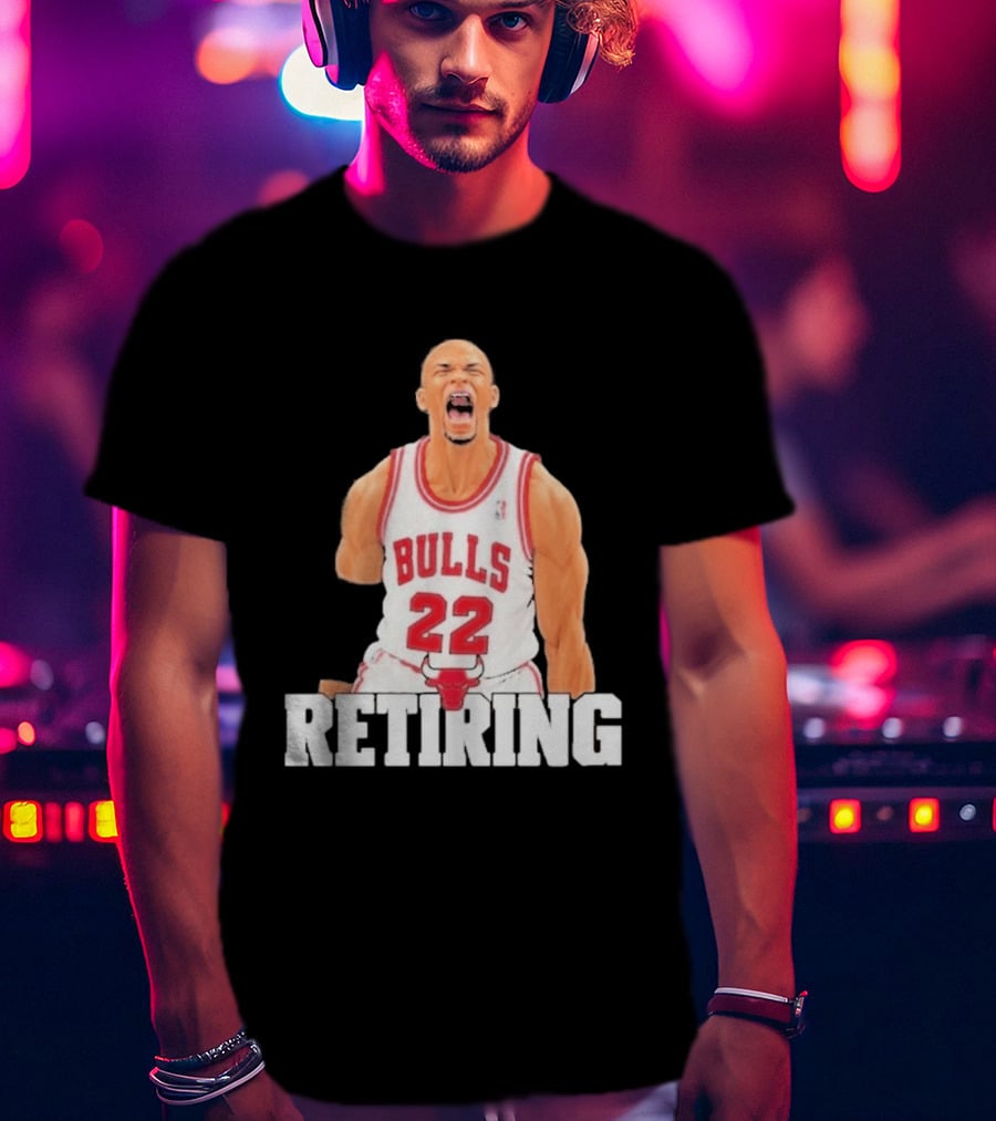 Taj Gibson 22 Bulls Retiring Iconic Moment T-Shirt