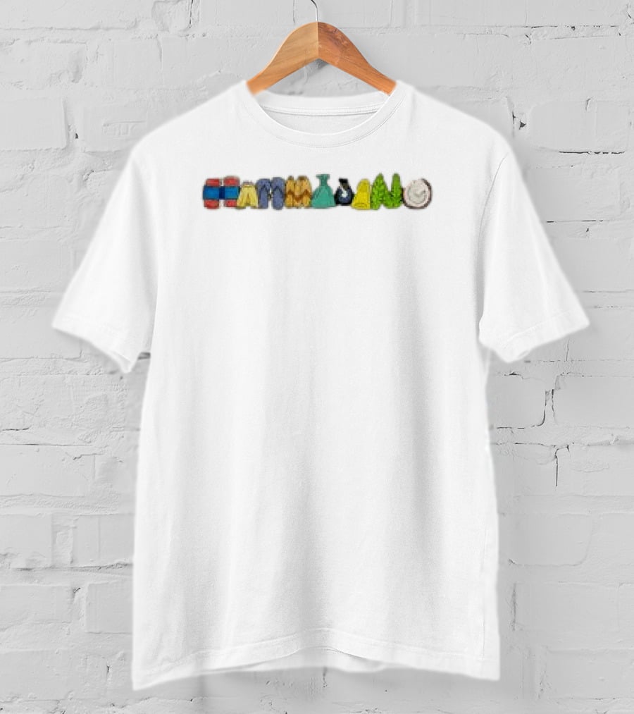 8Ro8 Shop Hammajang Box Tropical Kingdom Styles T-Shirt