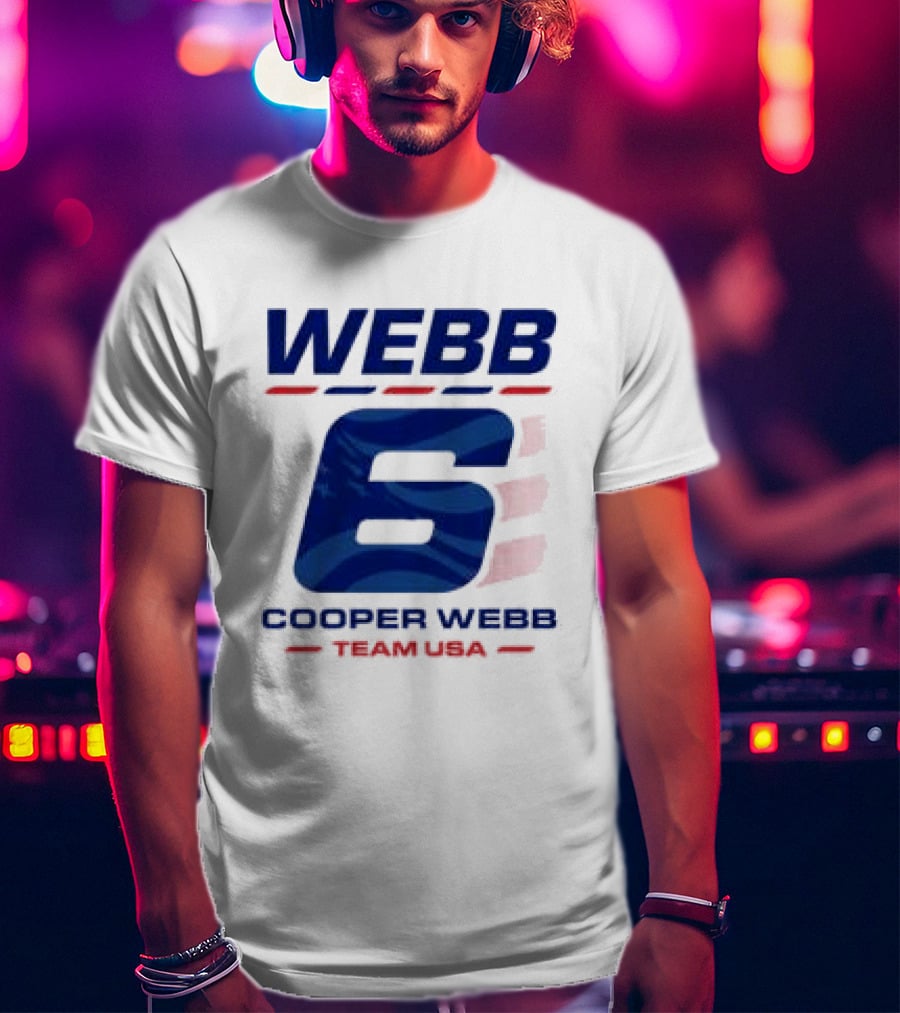 Cooper Webb Team USA MXoN 6 Coop Edition T-Shirt
