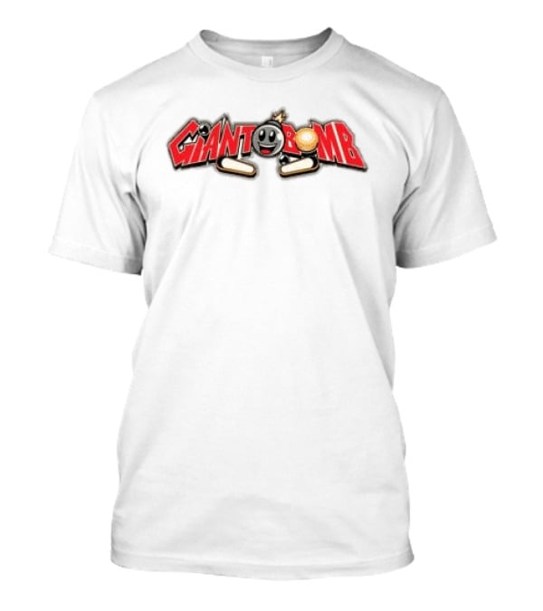 Giant Bomb Pinball Graphic Front Back Collection T-Shirt