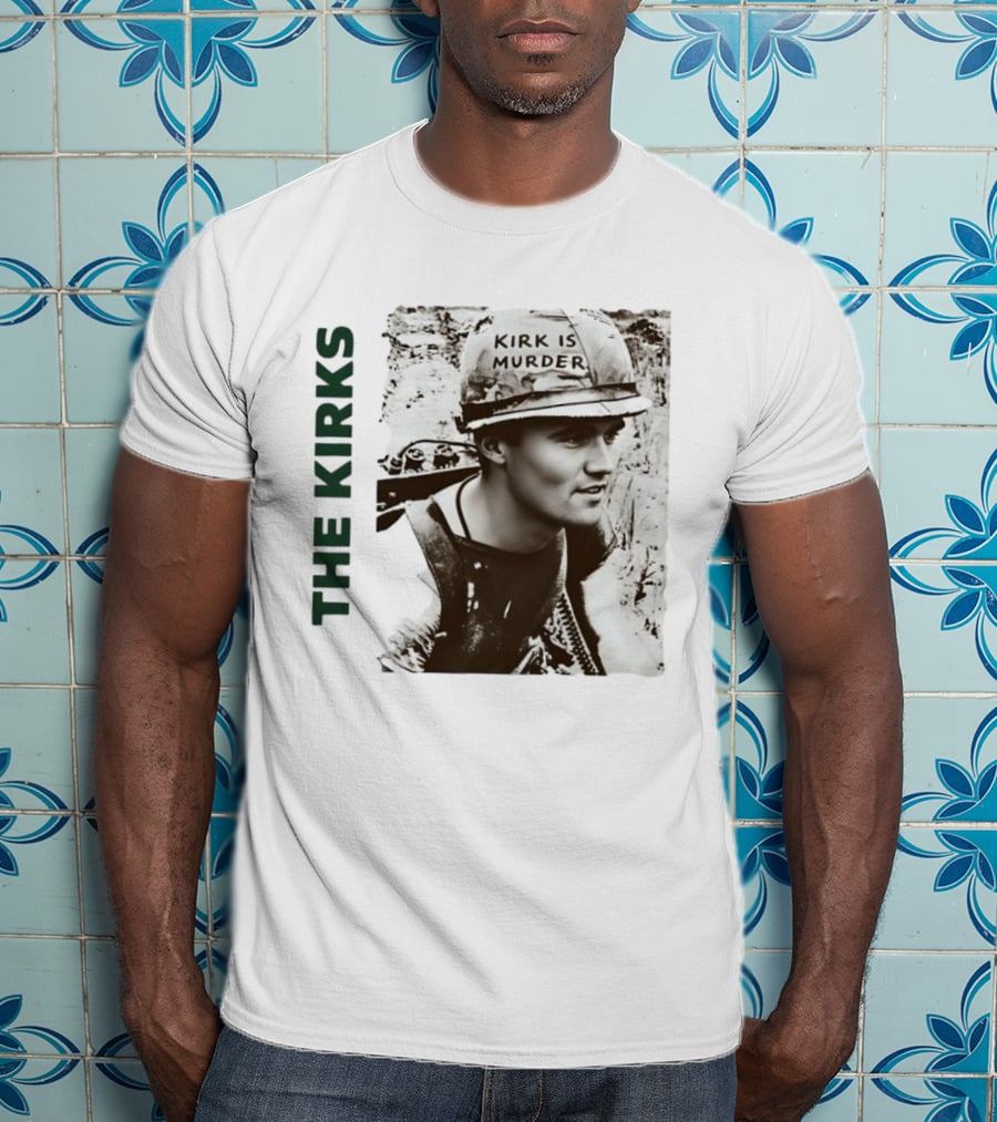 The Kirks Kirk Is Murder Helmet Soldier T-Shirt