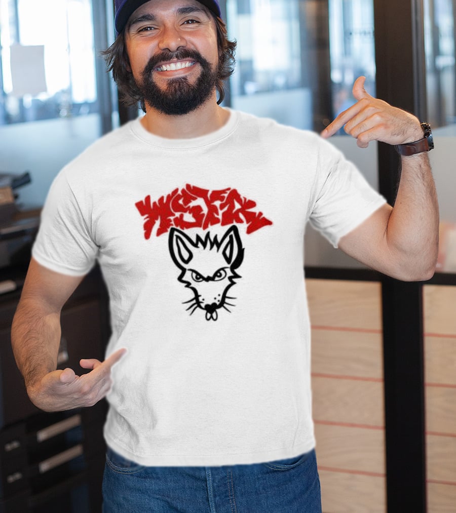 Wstr Store Rat Red Cap T-Shirt