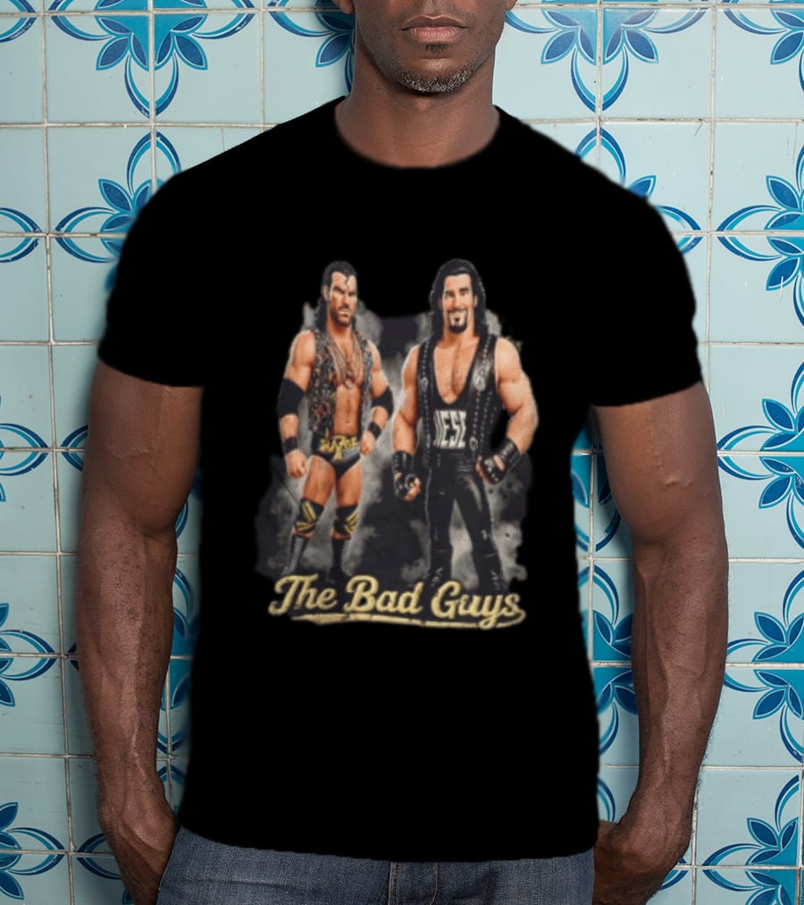 Razor Ramon Diesel The Bad Guys WWE Wrestling Legends T-Shirt