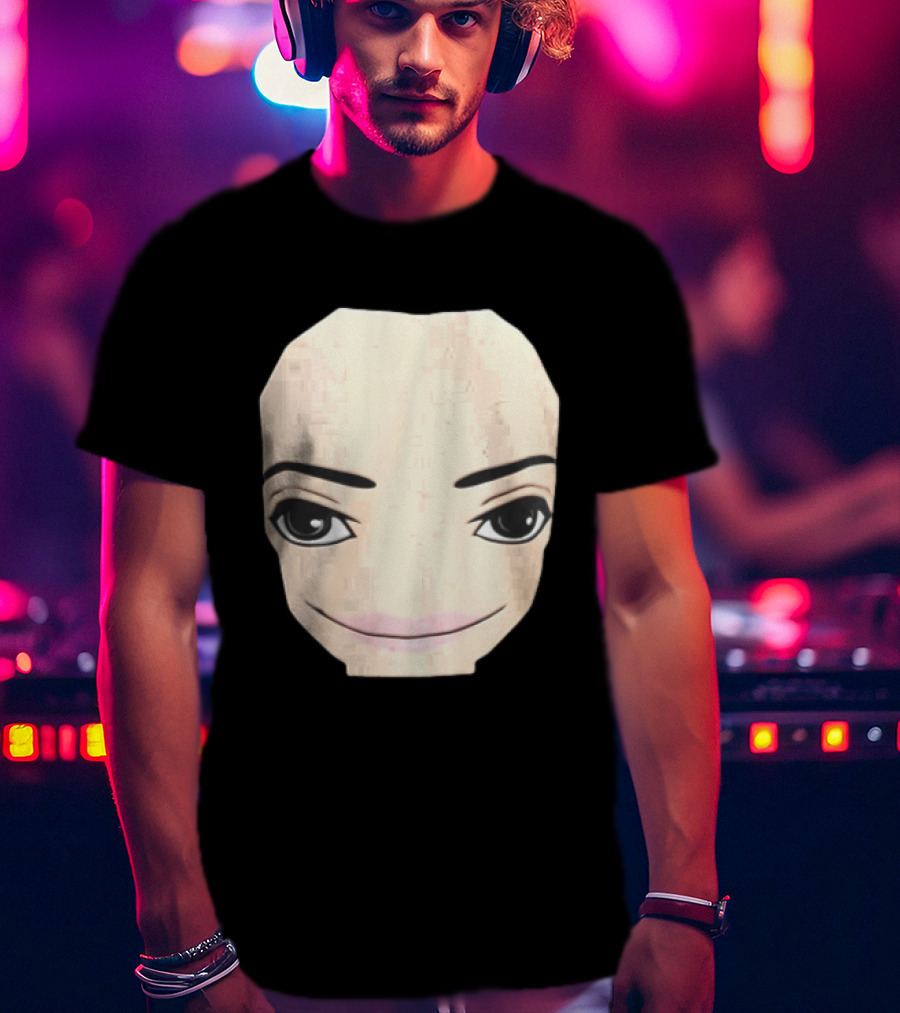 Roblox Avatar Smirking Face Female T-Shirt