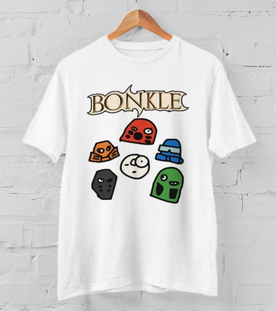 Bonkle Bionicle Toa Mata Masks Collection T-Shirt