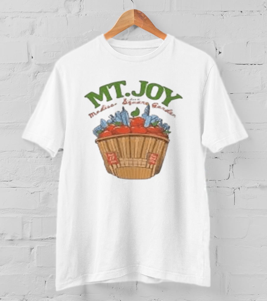 Mt Joy Farm Fresh Apples Basket Orchard T-Shirt