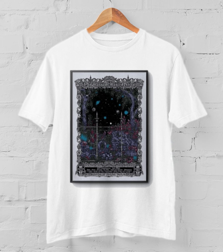 Iron Blossom Music Festival September 19 20 2026 Midtown Green Richmond VA T-Shirt