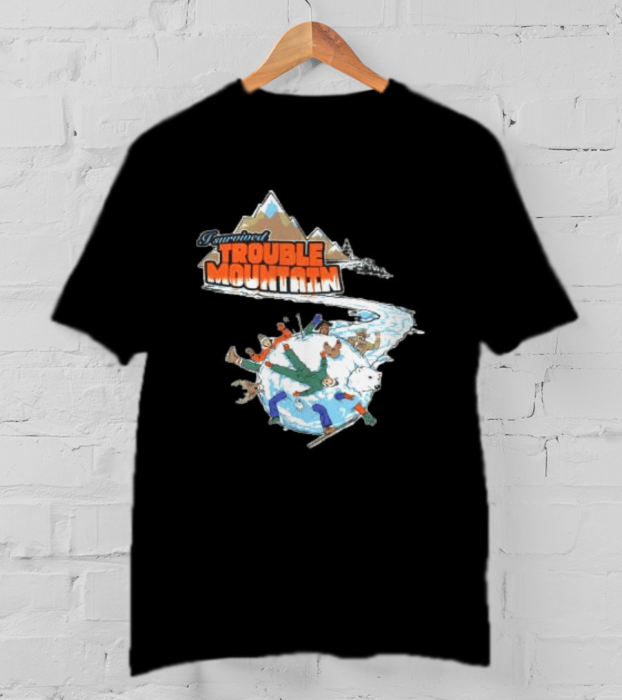 Aesop Rock X Blockhead I Survived Trouble Mountain T-Shirt