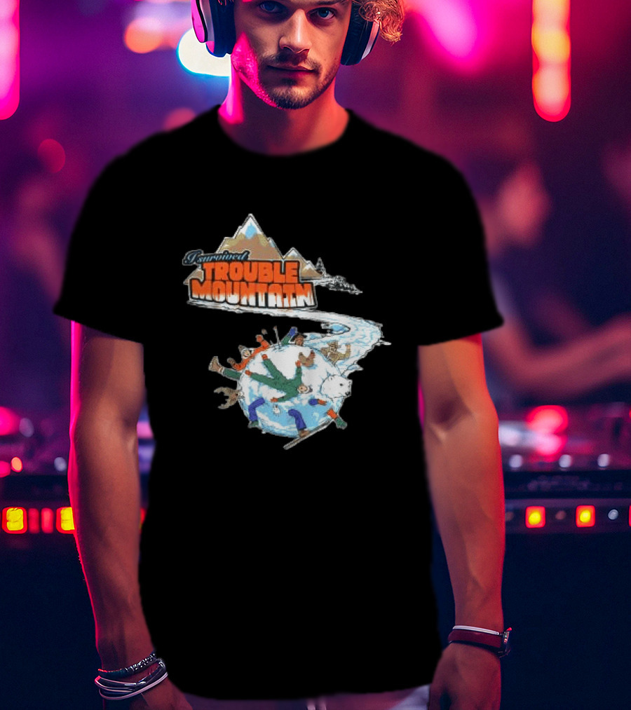 Aesop Rock X Blockhead I Survived Trouble Mountain T-Shirt