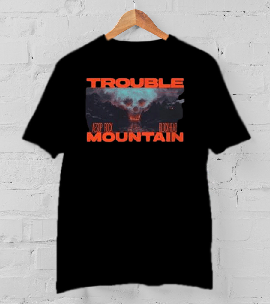 Aesop Rock Blockhead Trouble Mountain Thriller T-Shirt