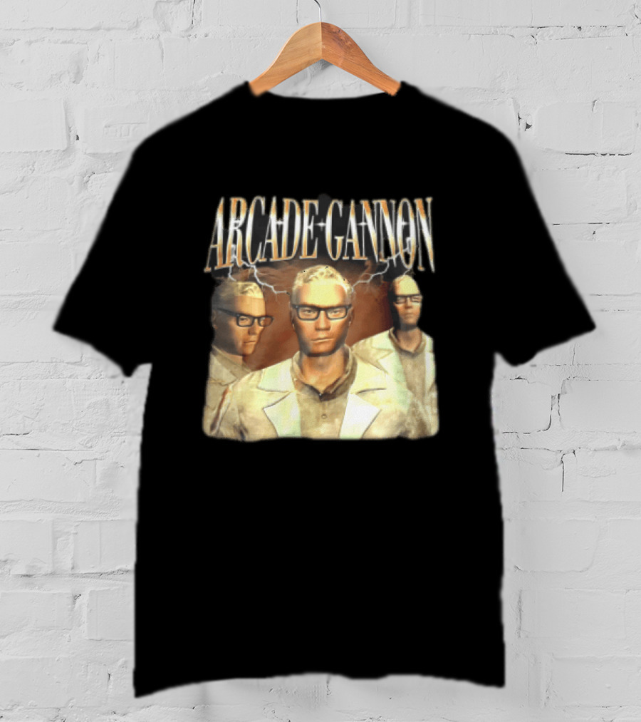 Arcade Gannon Bootleg Lightning Trio T-Shirt