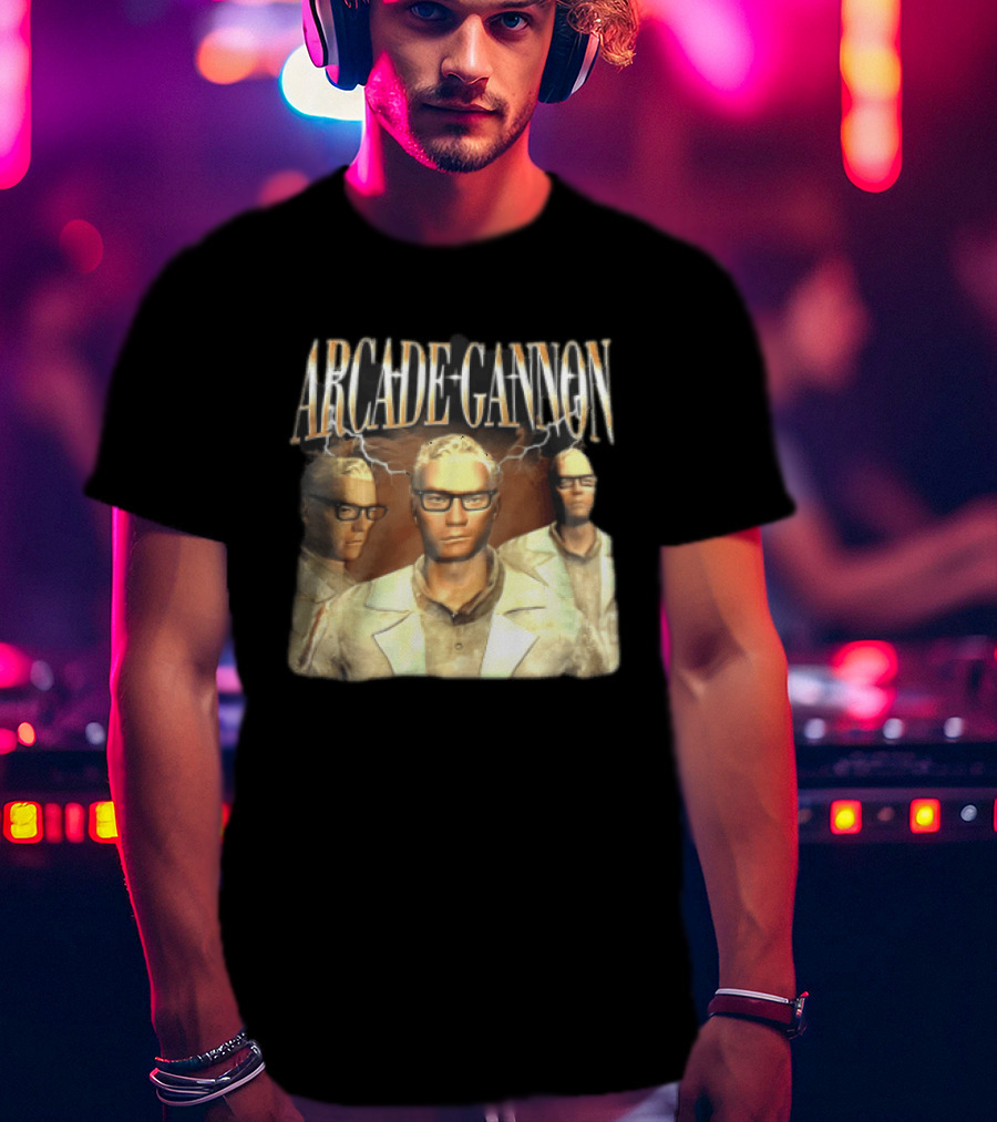 Arcade Gannon Bootleg Lightning Trio T-Shirt