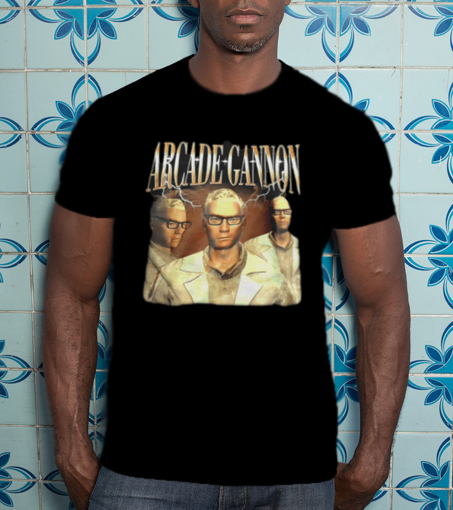 Arcade Gannon Bootleg Lightning Trio T-Shirt