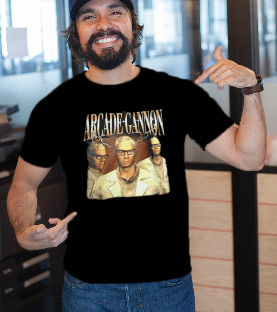 Arcade Gannon Bootleg Lightning Trio T-Shirt