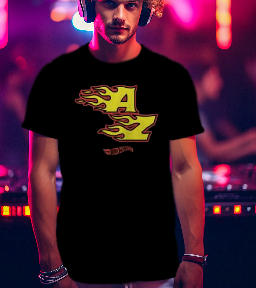 Hot Wheels AZ Flame Arizona Beverages Collaboration T-Shirt