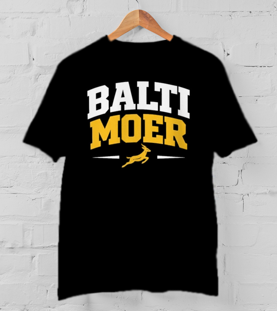 Balti Moer Springboks Rugby Team Fan T-Shirt