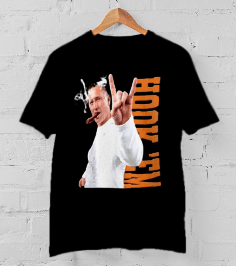 Coach Steve Sarkisian Hock 'Em Gesture Football Spirit T-Shirt