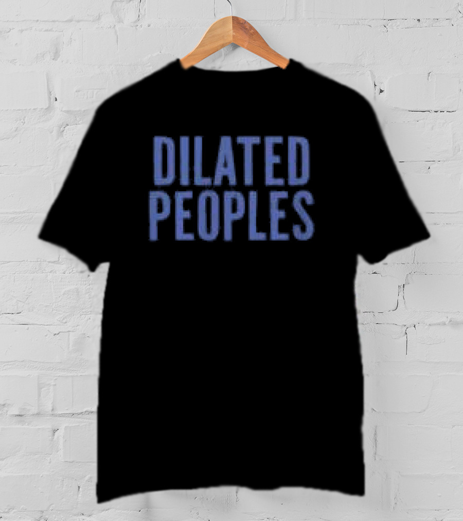 Dilated Peoples Store Black 2026 Tour Merchandise T-Shirt