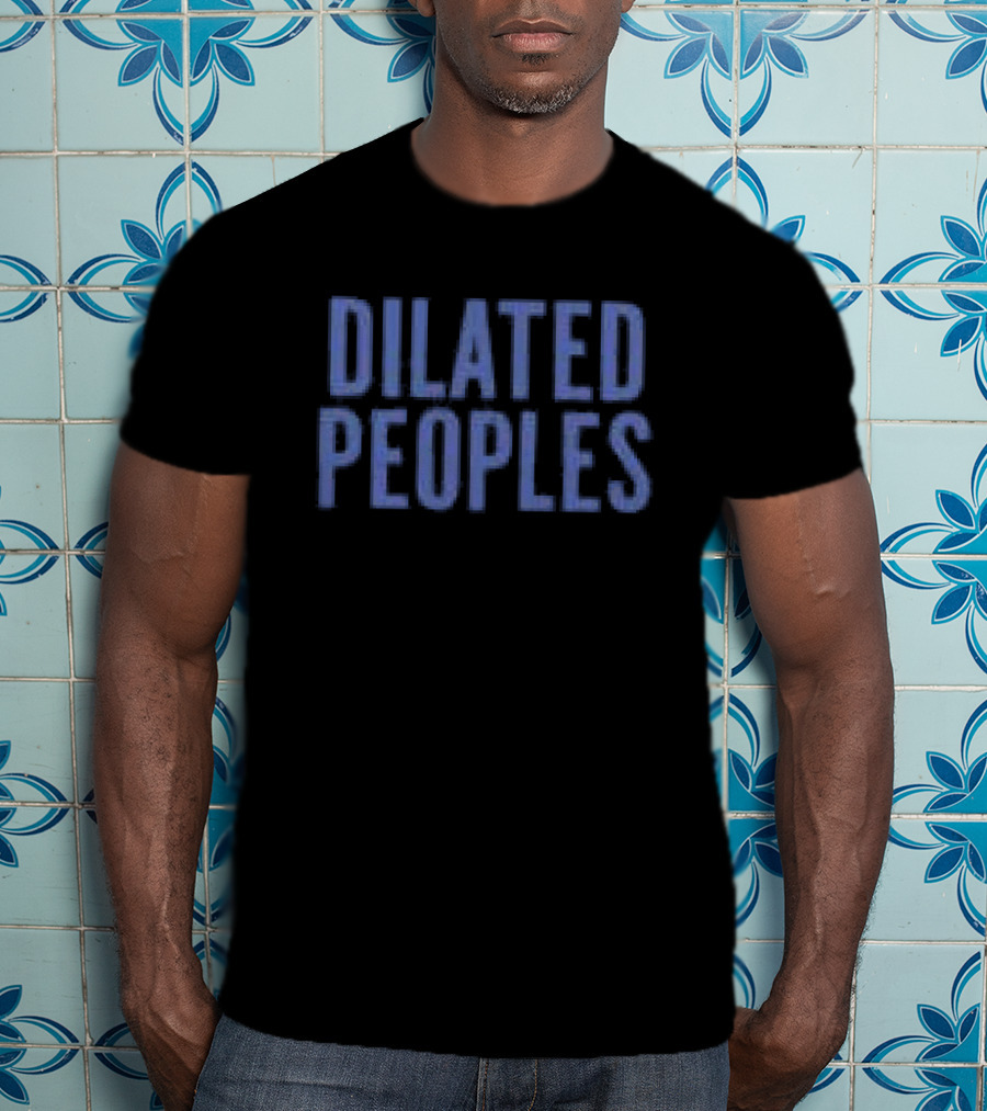 Dilated Peoples Store Black 2026 Tour Merchandise T-Shirt
