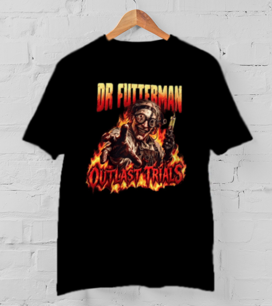 Dr Futterman Outlast Trials Horror Game T-Shirt
