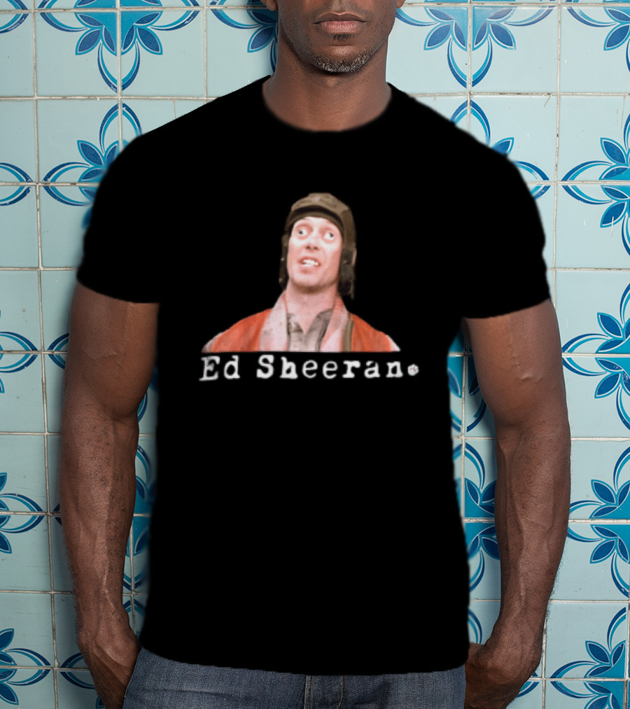 Ed Sheeran Steve Buscemi Meme Face Mashup T-Shirt
