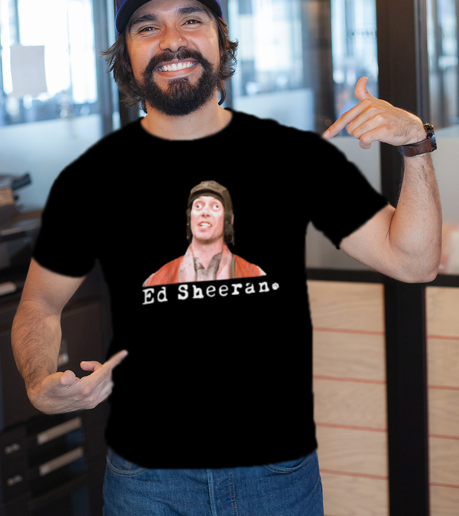 Ed Sheeran Steve Buscemi Meme Face Mashup T-Shirt