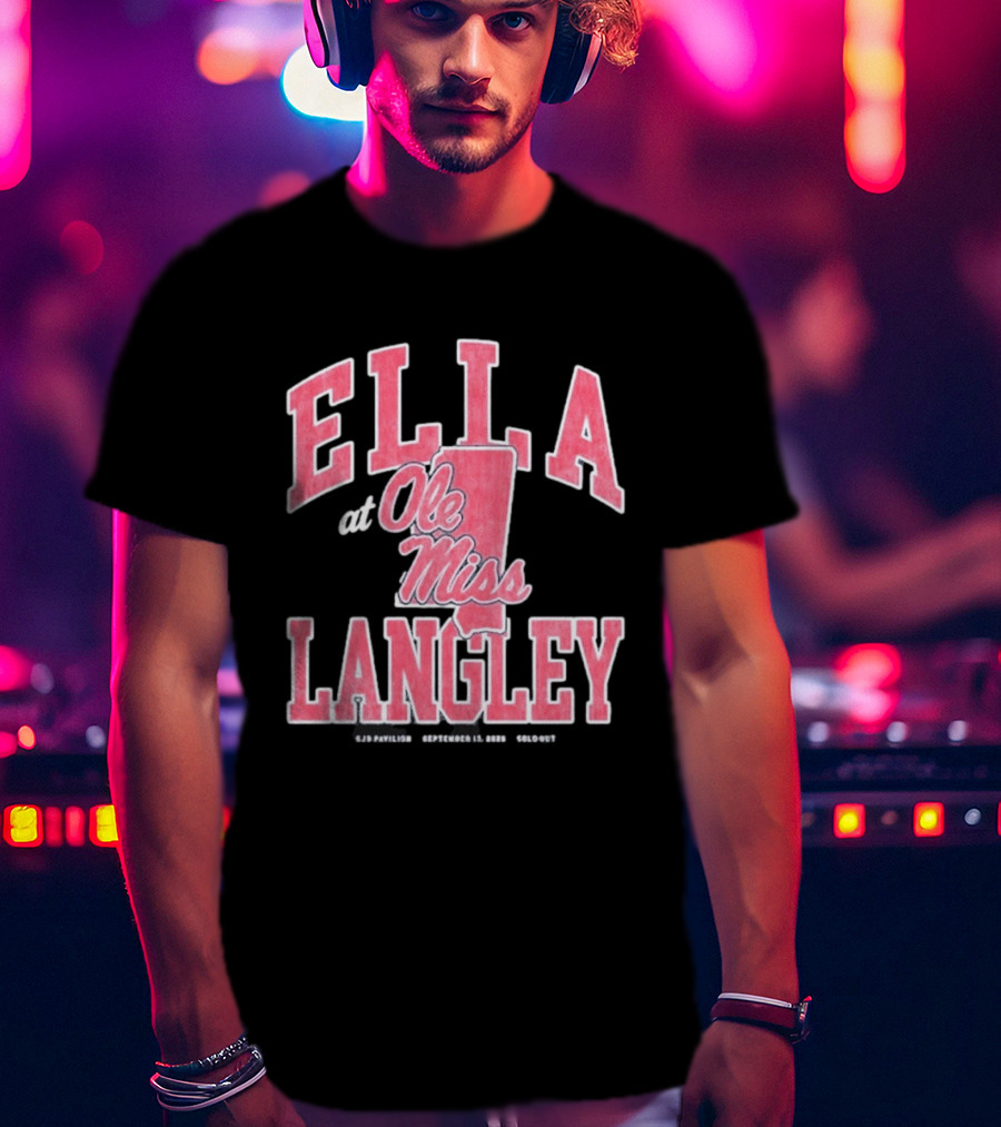 Ella Langley At Ole Miss SJB Pavilion September 17 2026 Oxford Mississippi T-Shirt