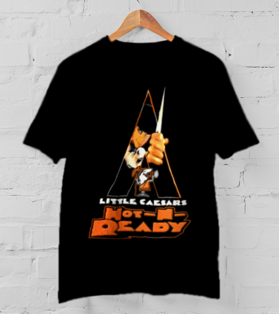 Little Caesars Hot N Ready A Work Orange Pizza Fusion T-Shirt