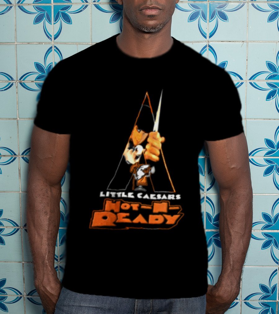 Little Caesars Hot N Ready A Work Orange Pizza Fusion T-Shirt